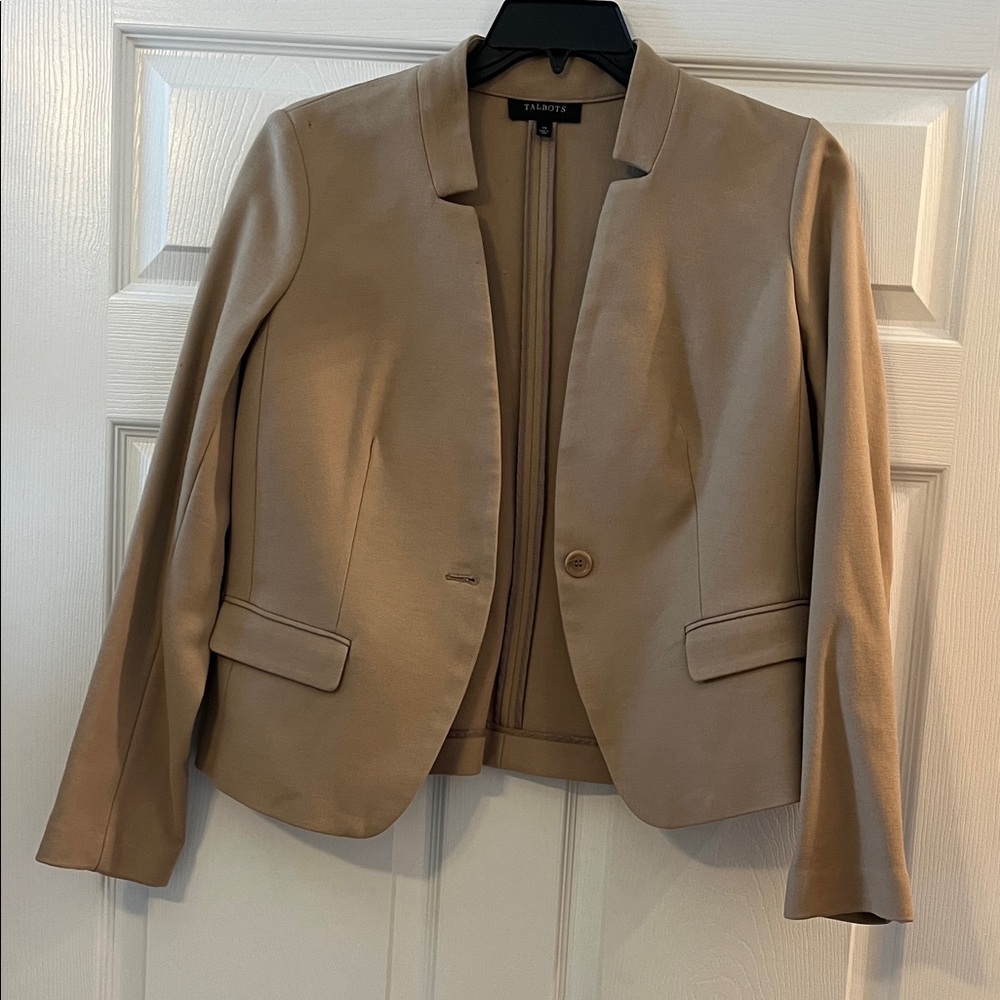 Talbots Tan Women's Blazer